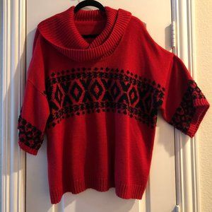 Red and Black Sweater!